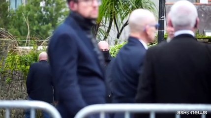 Le esequie di Jean Marie Le Pen: il gotha dell'RN a La Trinit? sur Mer