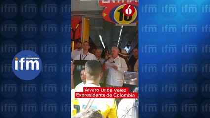 Ex presidente Álvaro Uribe desde Cúcuta