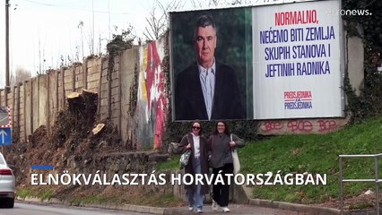 A "Trump-szerű" horvát elnök a második forduló esélyese