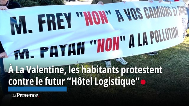 À La Valentine, les habitants protestent contre le futur “Hôtel Logistique”