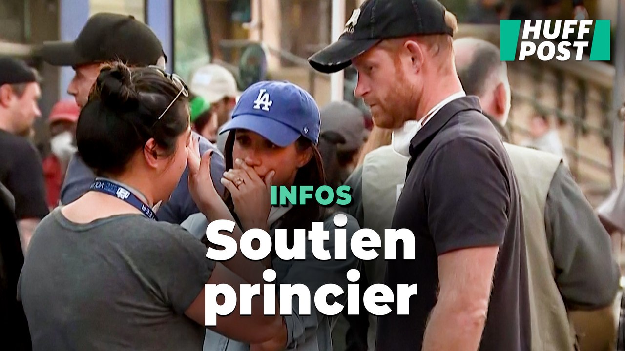 Le prince Harry et Meghan Markle ont servi à manger aux sinistrés des incendies de Los Angeles