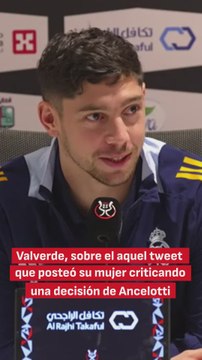 Fede Valverde, Ancelotti y el polémico tweet que publicó su mujer, Mina Bonino criticando al entrenador italiano
