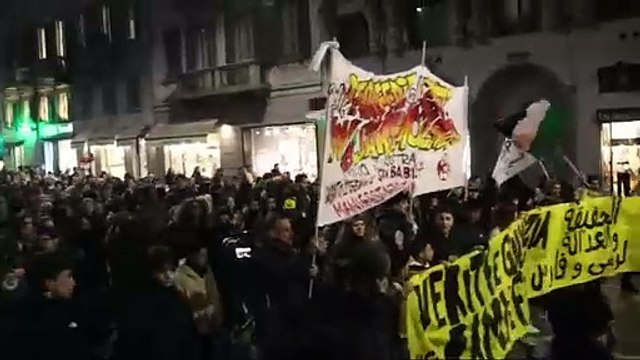 Ramy Elgaml. nuovo corteo a Milano
