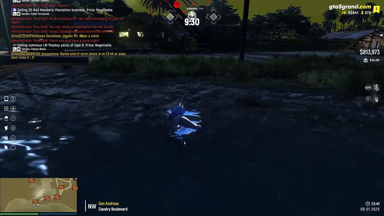 GTA V - Grand RP EN1 - Battle Royale PUB-G - 09/01/2025 - 23:40 - Sargento Rodrigues