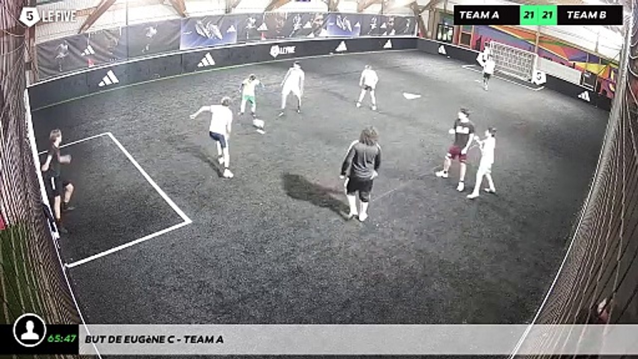 But de Eugène C - Team A