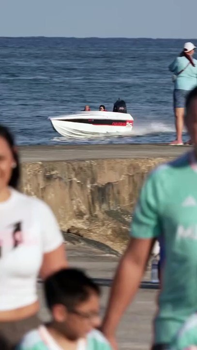 Awesome performance by this Chaudron 25 today at the Haulover Inlet