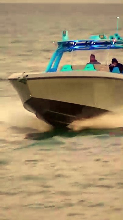 Beautiful blue twilight capture of this Midnight Express yesterday at the Haulover Inlet