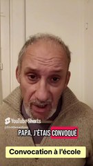 Parent d'élève -convocation🚸