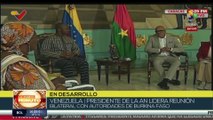 Encuentro bilateral entre parlamentarios de Venezuela y Burkina Faso