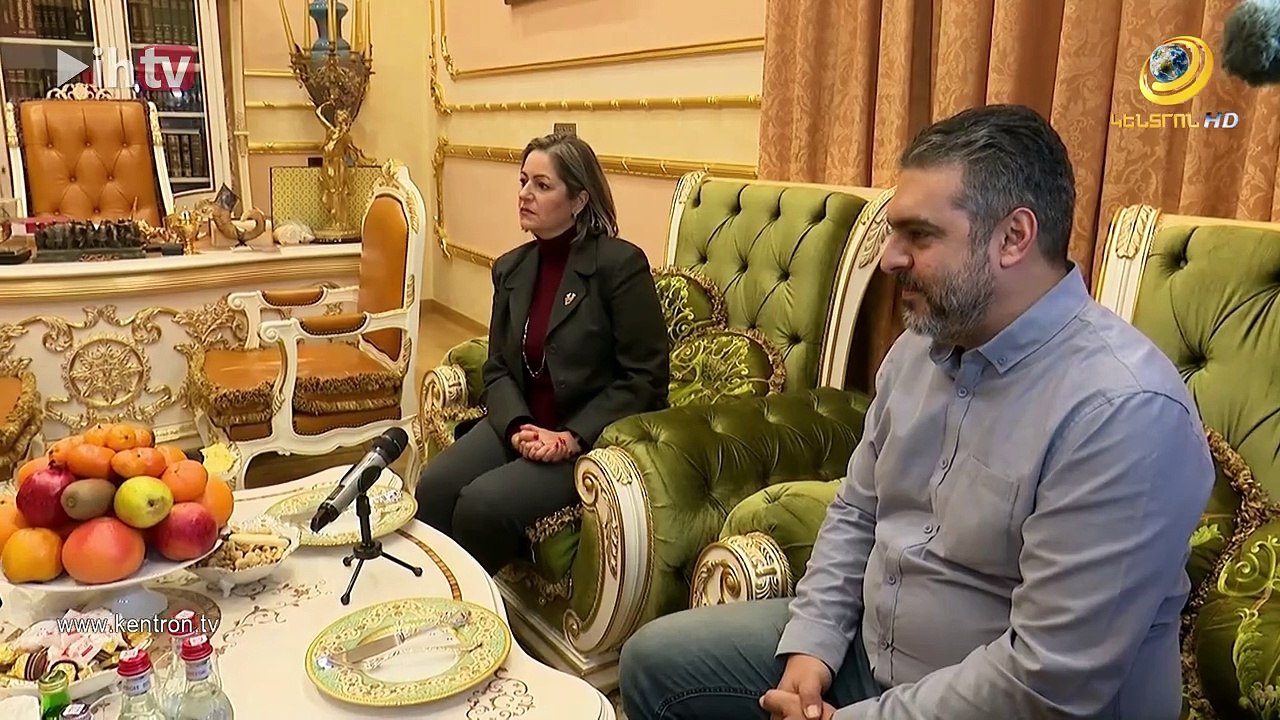 NOCA President Gagik Zarookyan meeting with Ararat Org. President Sofie Jagharbekian