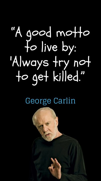 George Carlin Thought-Provoking Quotes from a Comedy Legend