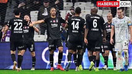 Beşiktaş, Bodrum FK'yı sahasında 2-1 yendi