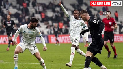 Beşiktaş, Bodrum FK'yi 2-1 mağlup etti