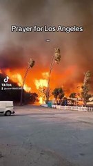 "Devastating Fire in Los Angeles: Prayers for Safety and Recovery"