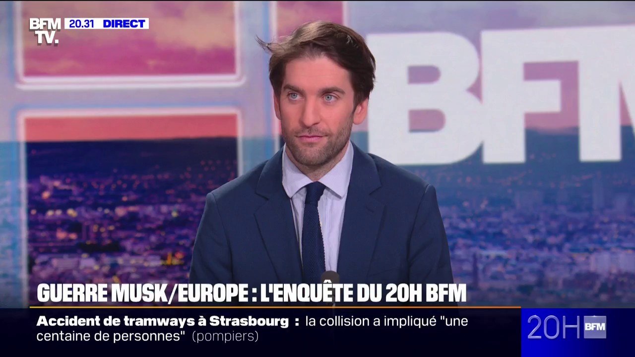 L'ENQUÊTE DU 20H BFM - La guerre entre Elon Musk et Thierry Breton ...