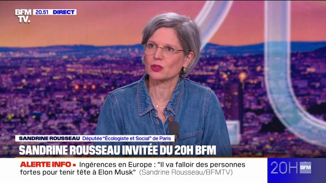 Réforme des retraites: Sandrine Rousseau (Les Écologistes) appelle les socialistes à demander plus de clarté au gouvernement