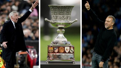 Se cocina El Clásico entre Barcelona y Real Madrid en la Supercopa de España