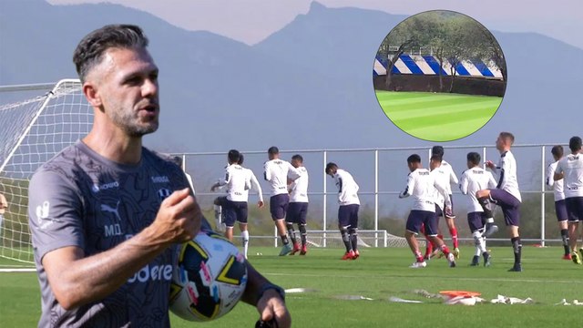 Monterrey: Martín Demichelis apuesta por entrenamiento cerrado previo a enfrentar a Puebla en el inicio de la Liga Mx 2025
