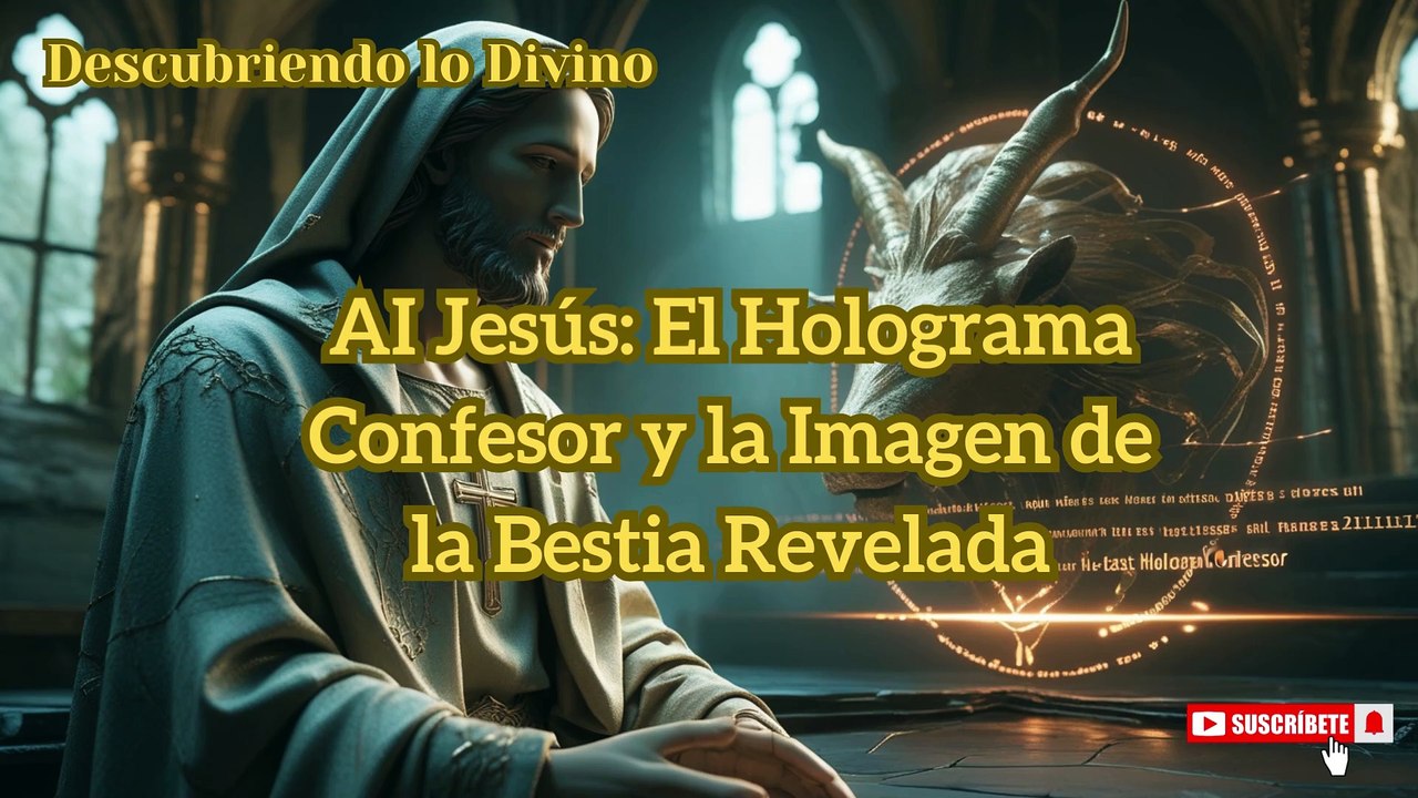AI Jesús El Holograma Confesor y la Imagen de la Bestia Revelada