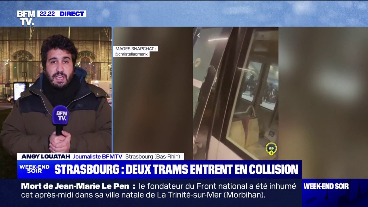 "Les portières se sont envolées": ces passagers du tramway à l'origine de l'accident à Strasbourg racontent