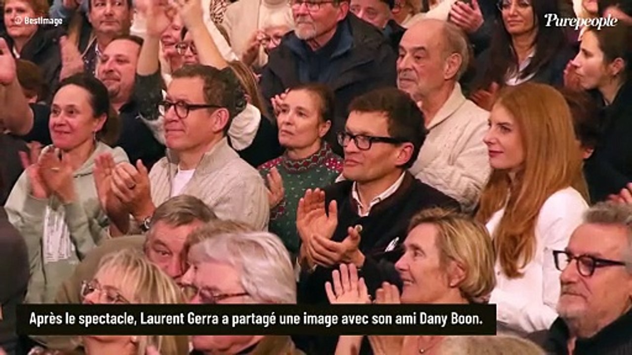 Bernard Lavilliers et sa discrète femme Sophie, Sylvain Tesson et sa compagne... tous présents pour Laurent Gerra