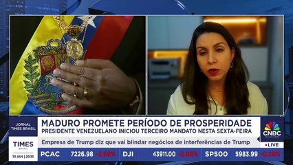 Maduro promete período de prosperidade, e Trump sem punição nos EUA; professora de R.I. analisa