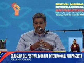 Pdte. Nicolás Maduro: La humanidad está frente a una amenaza de resurgimiento de fuerzas fascistas
