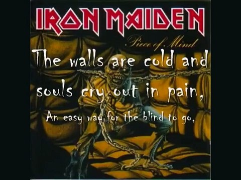 IRON MAIDEN - REVELATIONS (LYRIC VIDEO PERFORMED BY JEFF LUPUS)