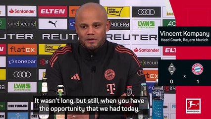 Kompany content with Bayern's Bundesliga return