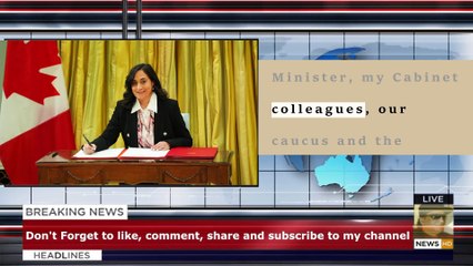 Anita Anand not running for Liberal leader, won’t seek re-election