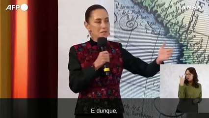 Messico, la presidente Sheinbaum replica con ironia a Trump