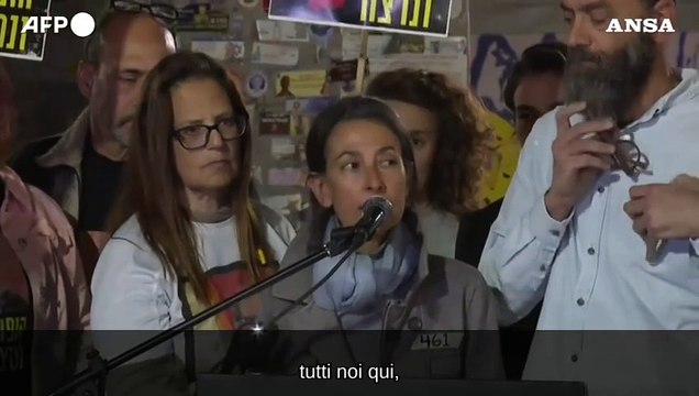 Israele, appello dei familiari degli ostaggi per trovare un accordo