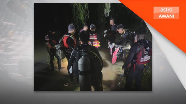 Kereta terbabas ke kolam takungan banjir, tiga maut