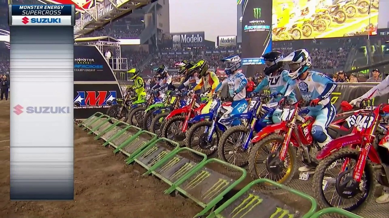 250 Heat 1 Supercross Anaheim 2025