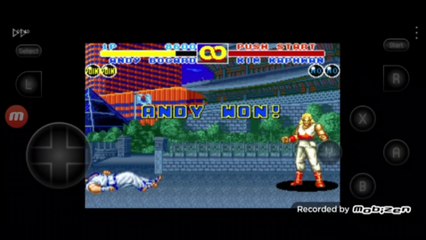 Fatal Fury 2 Andy Bogard vs Kim Kaphwan luta completa