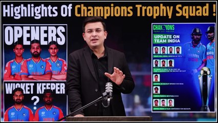 CT 2025: Jaiswal vs Gill, Samson vs Pant, Here's the highlights of Team India's 2025 CT Squad!