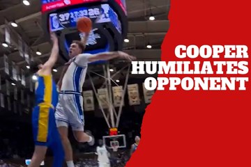 Cooper Flagg shocks crowd by humiliating opponent with a dunk to his face