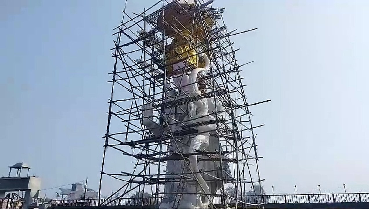 संभल में बन रही भगवान श्री राम की 51 फीट ऊंची प्रतिमा , CM योगी और राज्यपाल ने भेजा शुभकामना संदेश, CM योगी जल्द कर सकते हैं प्रतिमा का अनावरण