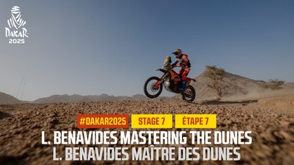 Luciano Benavides mastering the dunes  - Stage 7 - #Dakar2025