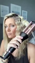 5-in-1 Multi-Function Curling Wand with 3-Barrel Crimper & Fast Heating