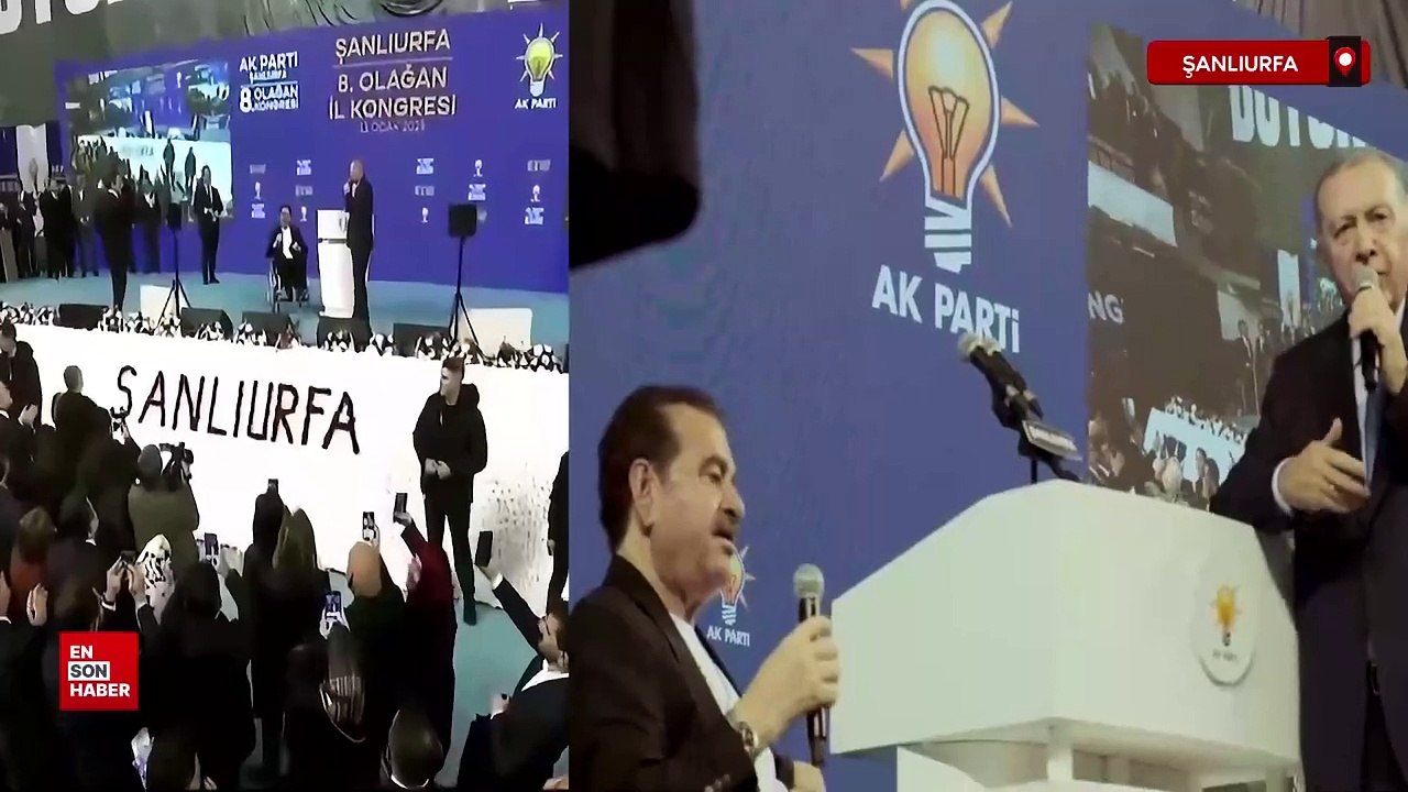 Erdoğan, İbrahim Tatlıses ile Urfalıyam ezelden türküsünü okudu