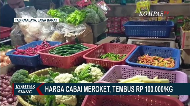 Harga Cabai di Sejumlah Daerah Naik Hingga 100 Persen, Capai Rp 100.000 per Kg