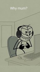 Why moom???   4k memes #shorts #animation #funny #song #cat #love #animationmeme