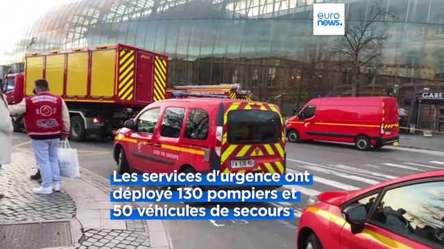 A Strasbourg, une collision entre deux tramways fait près d’une quarantaine de blessés légers