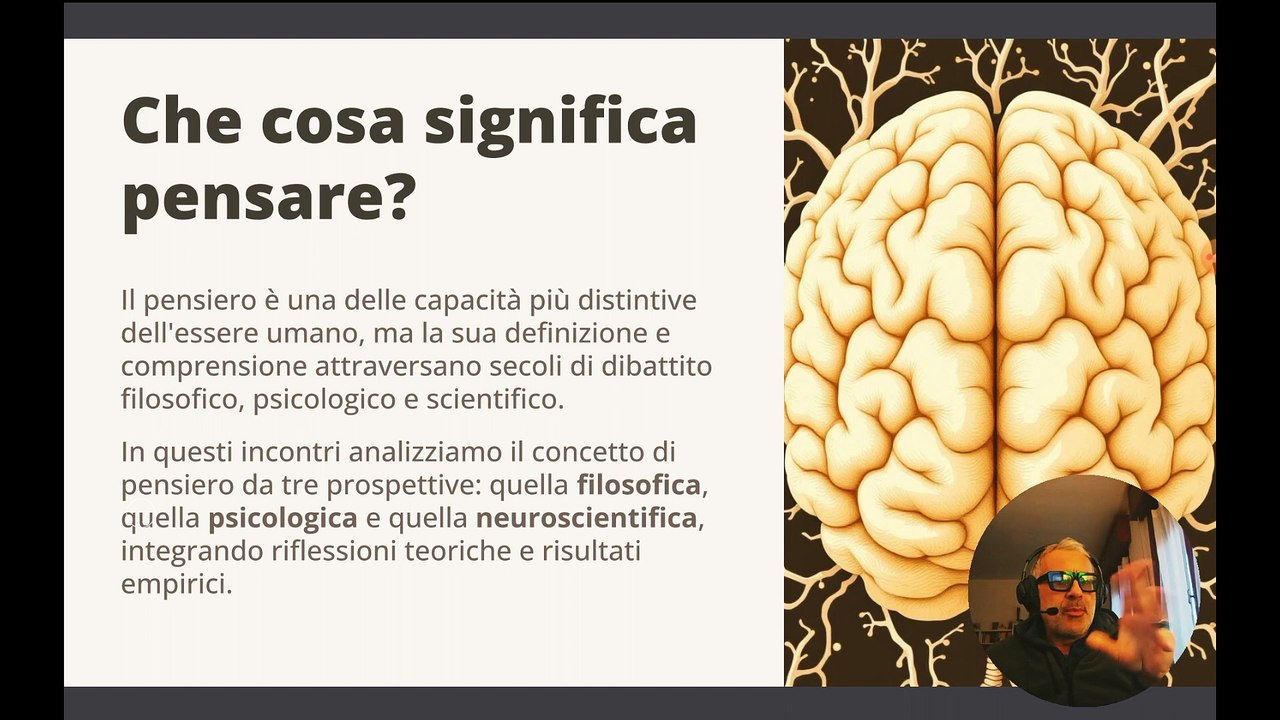 Che cosa significa pensare (video 1)