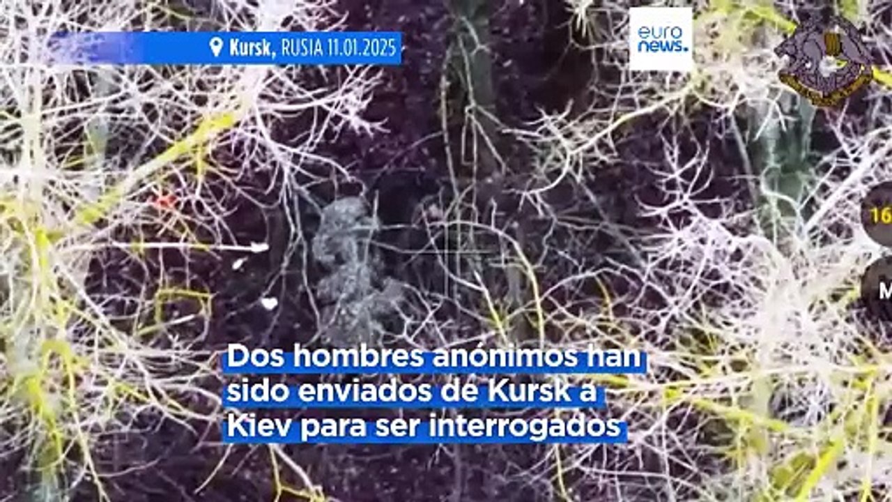 Ucrania detiene a dos soldados norcoreanos, "prueba irrefutable" de la implicación de Corea del Norte en la guerra