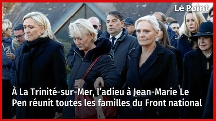 À La Trinité-sur-Mer, l’adieu à Jean-Marie Le Pen réunit toutes les familles du Front national