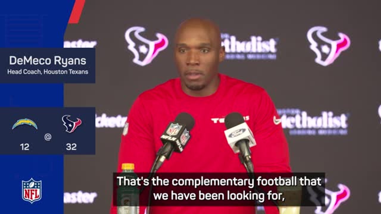 Ryans praises 'outstanding' Stroud as Texans secure big win over Chargers