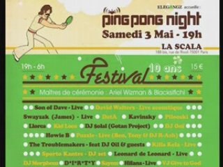 PING PONG 10 ANS SAMEDI 3 MAIA LA SCALA