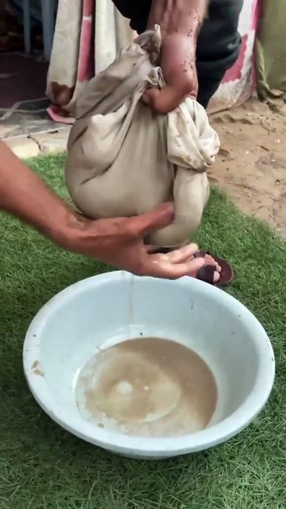 Extracting water from mud